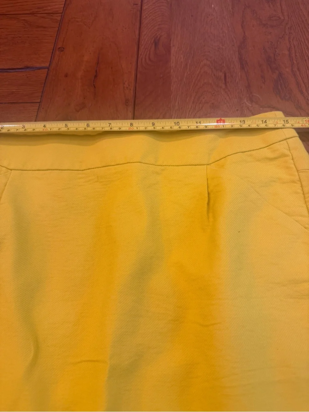 J. Crew Yellow Pencil Skirt